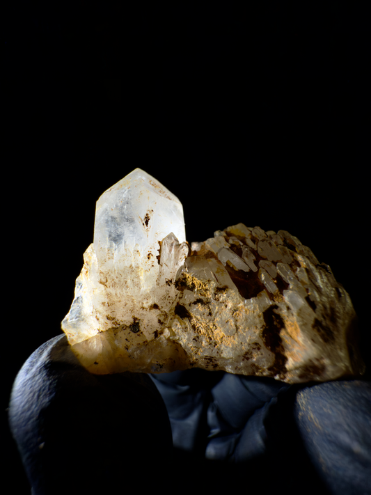 Golden kundalini Crystal Cluster