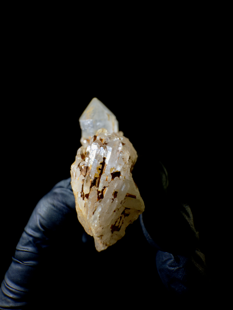 Golden kundalini Crystal Cluster