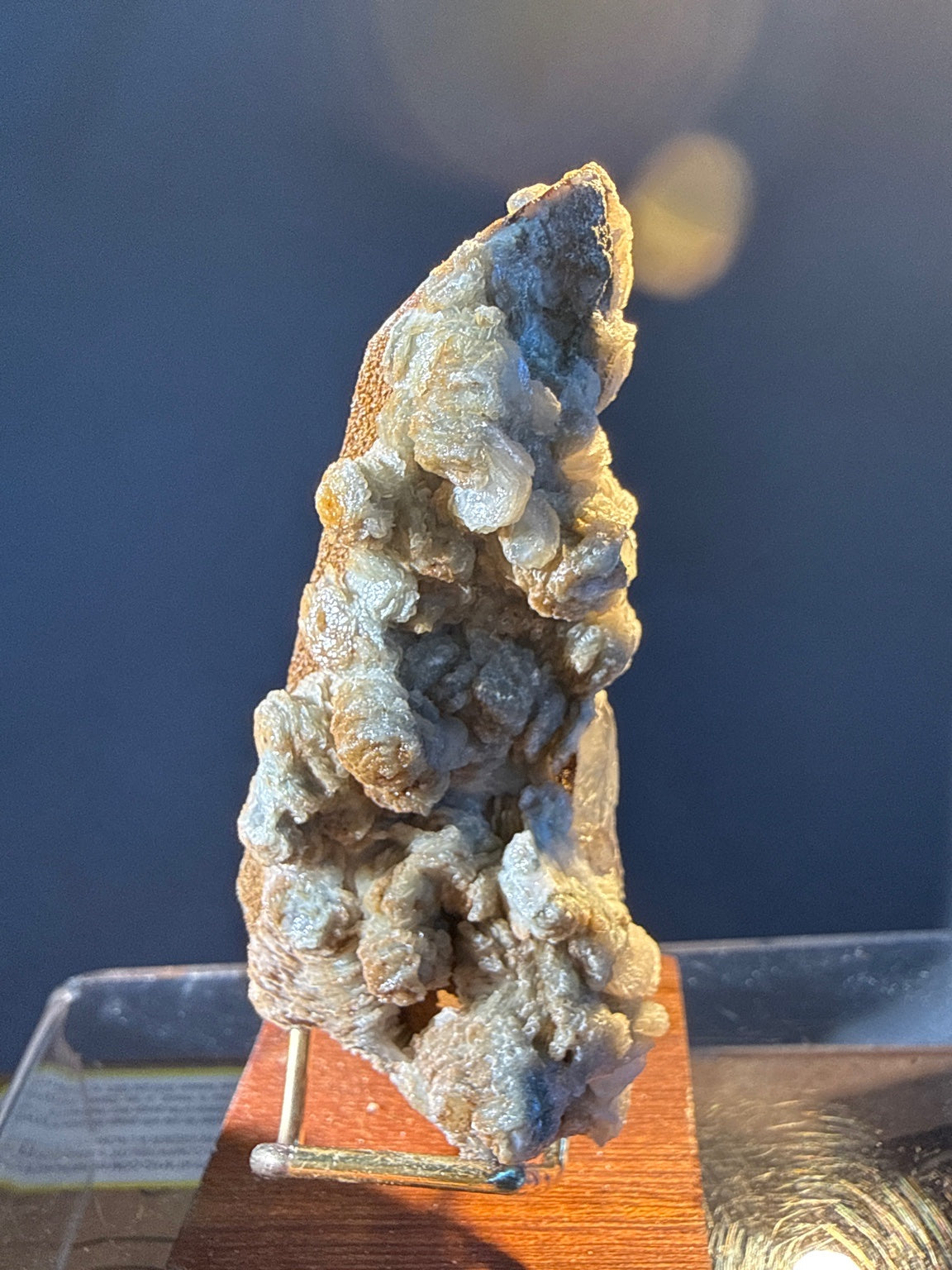 Quartz  with Calcite specimen from Huanggangliang zone5, Inner Mongolia — colorless to white, vitreous luster, transparent to translucent (4×5×10 cm), additional angle view — QUA-0016