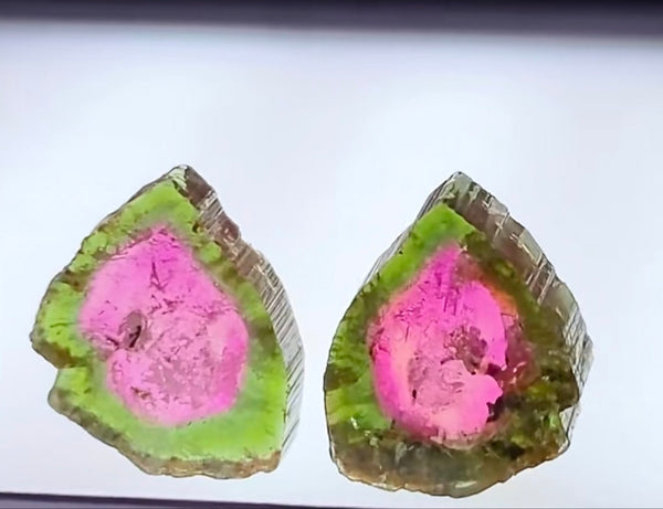 Tourmaline (var. Watermelon Tourmaline)